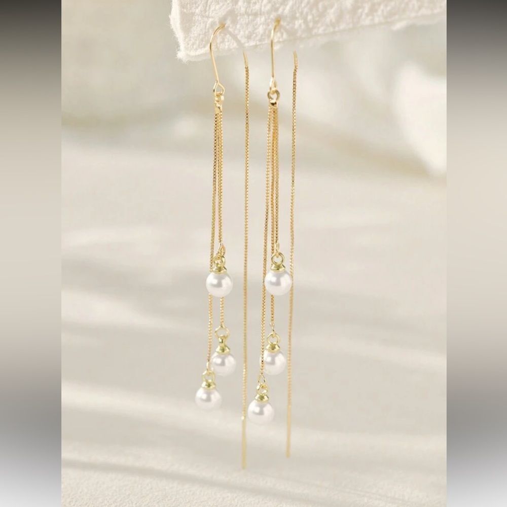 Pearl Drop Earrings M1533